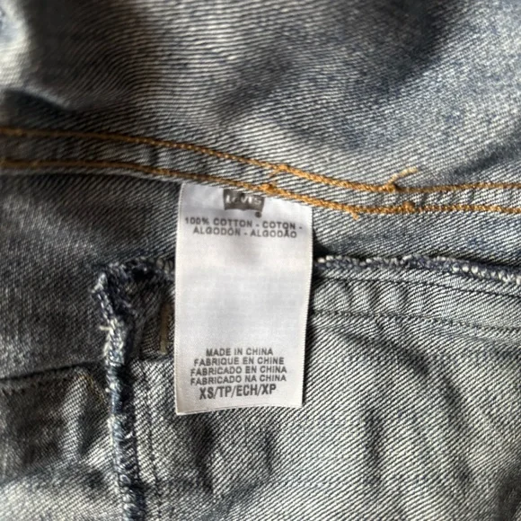 Levi’s XS Blue Original Trucker Jean Jacket - Picture 6 of 8
